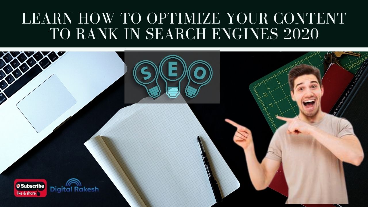 how to optimize your content to rank in search engines