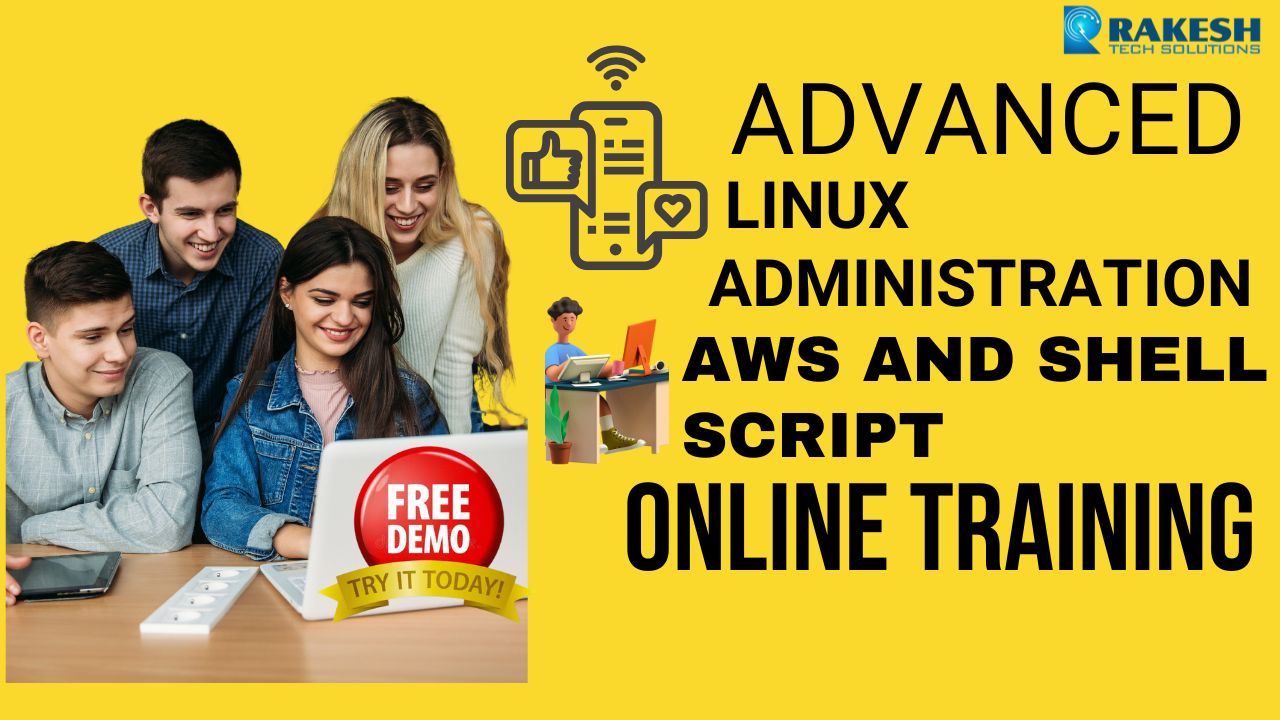 Advance Linux administration with aws And shell script online training